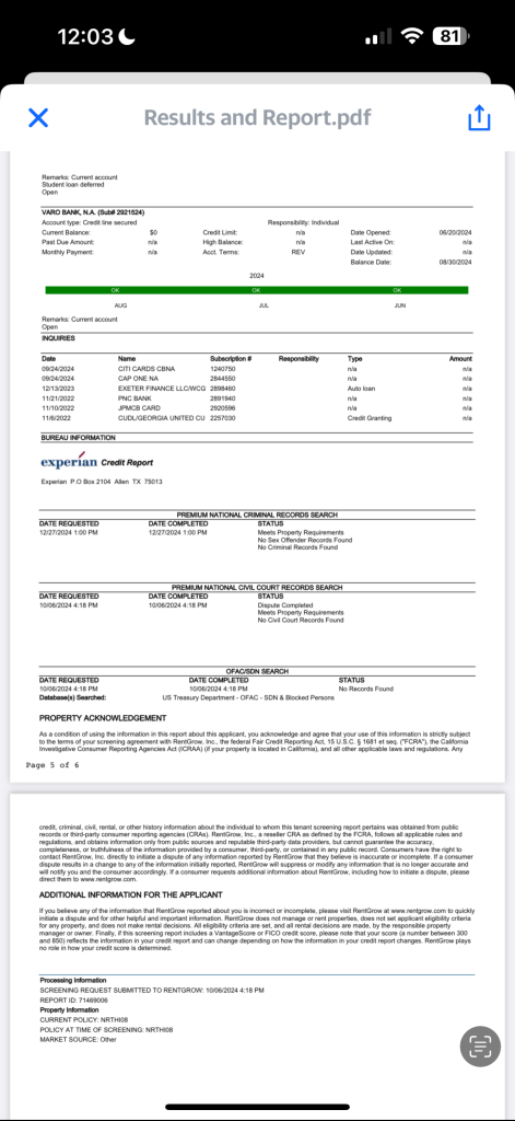 Client Results